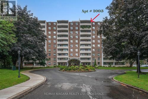 1003 - 365 Geneva Street, St. Catharines (Fairview), ON - Outdoor With Balcony With Facade
