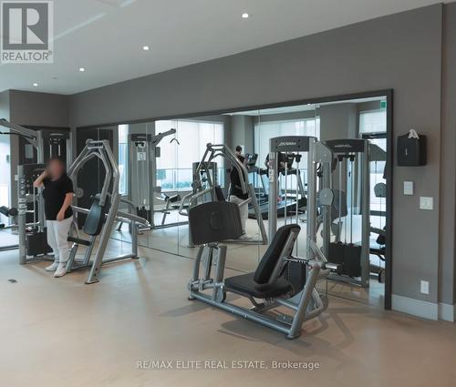 305 - 398 Highway 7 E, Richmond Hill, ON - Indoor Photo Showing Gym Room