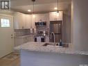 3726 Dewdney Avenue, Regina, SK  - Indoor Photo Showing Kitchen With Double Sink With Upgraded Kitchen 