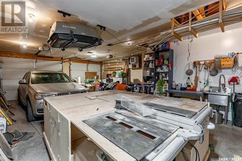 3120 Rae Street, Regina, SK - Indoor Photo Showing Garage