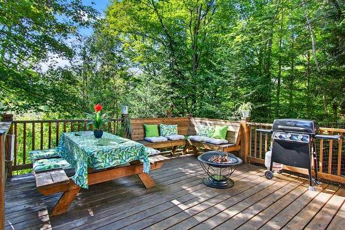 Patio - 6 Ch. De L'Eau-Claire, Lac-Supérieur, QC - Outdoor With Deck Patio Veranda