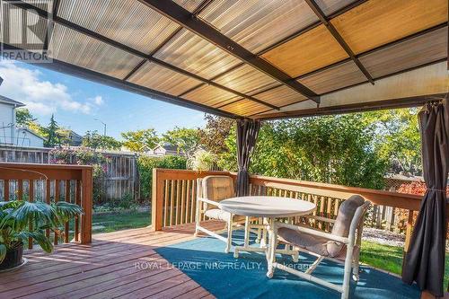 5349 Beaver Valley Way, Niagara Falls (Ascot), ON - Outdoor With Deck Patio Veranda With Exterior