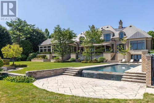 2054 Lakeshore Road E, Oakville (Fd Ford), ON - Outdoor With In Ground Pool