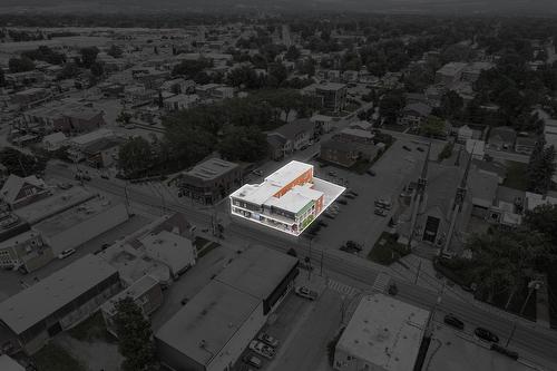 Photo aérienne - 249  - 259 Rue Notre-Dame E., Victoriaville, QC -  With View