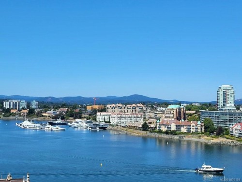 1102-225 Belleville St, Victoria, BC - Outdoor With Body Of Water With View