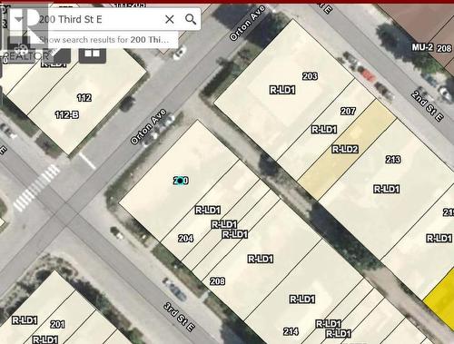 Lot info taken from City of Revelstoke Mapping System - please verify. - 200 Third Street E, Revelstoke, BC 
