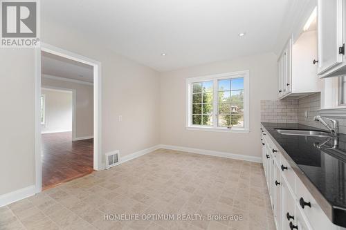 132 Eagle Street, Newmarket, ON - Indoor Photo Showing Kitchen With Double Sink