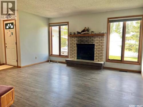 10 Birch Street, Porcupine Plain, SK - Indoor Photo Showing Living Room With Fireplace