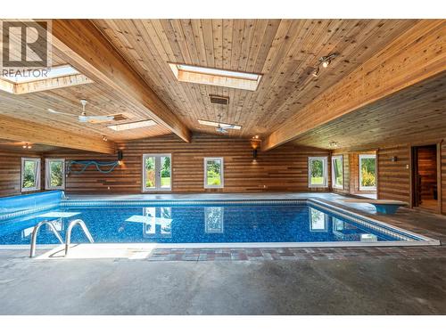 48 Waterside Road, Enderby, BC - Indoor Photo Showing Other Room With In Ground Pool
