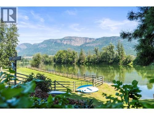 48 Waterside Road, Enderby, BC - Outdoor With Body Of Water With View