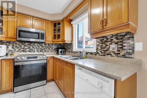 9 Flatlands Way, Brampton, ON - Indoor Photo Showing Kitchen With Double Sink
