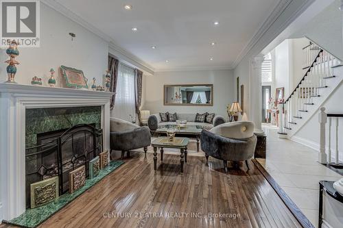 331 Binns Avenue, Newmarket, ON - Indoor Photo Showing Other Room With Fireplace