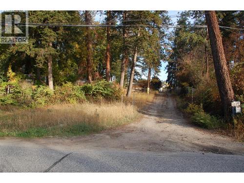 Hall Road Entrance to property - 3297 Hall Road, Kelowna, BC - Outdoor With View