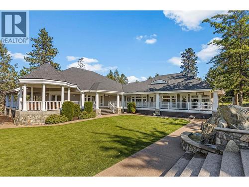 4137 Gallaghers Forest S, Kelowna, BC - Outdoor With Deck Patio Veranda With Facade