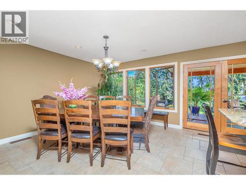 7850 Old Kamloops Road, Vernon, BC - Indoor Photo Showing Dining Room