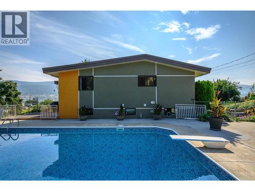 7850 Old Kamloops Road, Vernon, BC - Outdoor With In Ground Pool