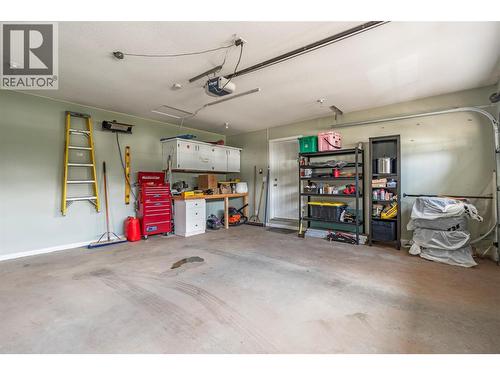 2907 Gyp Road, Falkland, BC - Indoor Photo Showing Garage
