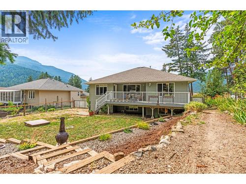 2907 Gyp Road, Falkland, BC - Outdoor With Deck Patio Veranda