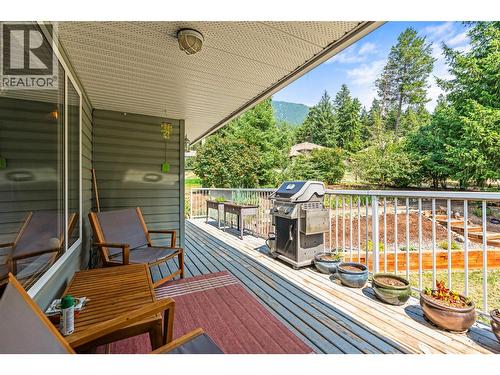 2907 Gyp Road, Falkland, BC - Outdoor With Deck Patio Veranda With Exterior