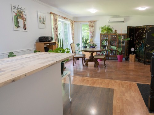Salle à manger - 19 Ch. Du Bel-Air, Saint-Sauveur, QC - Indoor Photo Showing Dining Room