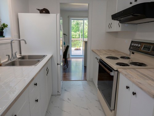 Cuisine - 19 Ch. Du Bel-Air, Saint-Sauveur, QC - Indoor Photo Showing Kitchen With Double Sink