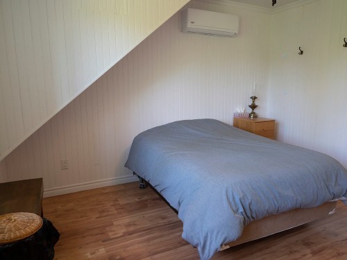 Chambre à coucher principale - 19 Ch. Du Bel-Air, Saint-Sauveur, QC - Indoor Photo Showing Bedroom