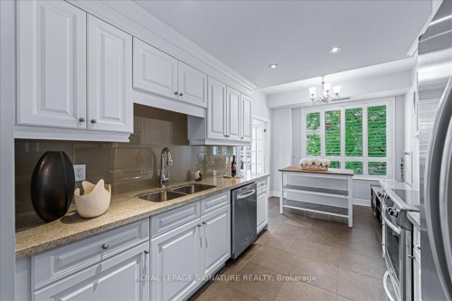 308-23 Rean Drive, Toronto, ON - Indoor Photo Showing Kitchen With Double Sink With Upgraded Kitchen