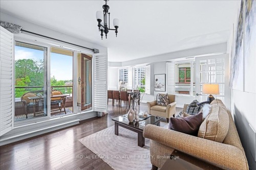 308-23 Rean Drive, Toronto, ON - Indoor Photo Showing Living Room