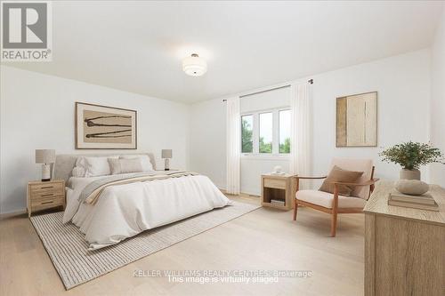 Image is Virtually Staged - 147 Lake Drive E, Georgina, ON - Indoor Photo Showing Bedroom