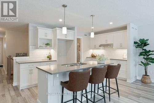 169 Styles Drive, St. Thomas, ON - Indoor Photo Showing Kitchen With Double Sink With Upgraded Kitchen