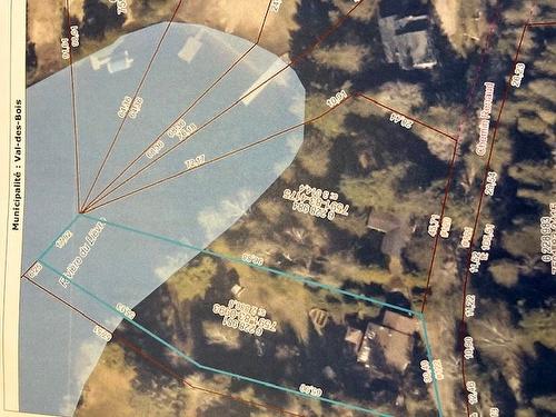 Plan (croquis) - 122 Ch. Renaud, Val-Des-Bois, QC -  With View
