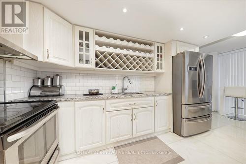 1004 - 10 Markbrook Lane, Toronto, ON - Indoor Photo Showing Kitchen With Double Sink