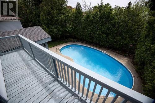 198 Romfield Circuit, Markham, ON - Outdoor With In Ground Pool With Deck Patio Veranda