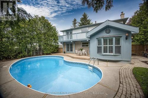 198 Romfield Circuit, Markham, ON - Outdoor With In Ground Pool With Deck Patio Veranda