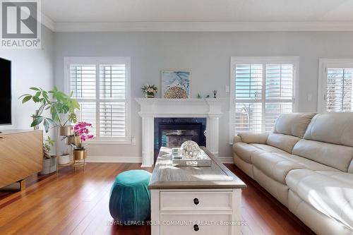 128 Selwyn Road, Richmond Hill, ON - Indoor Photo Showing Living Room With Fireplace