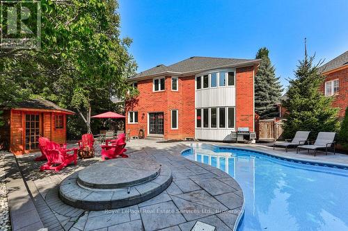 1688 Glenvista Drive, Oakville (Jc Joshua Creek), ON - Outdoor With In Ground Pool