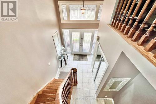 Grand staircase with soaring ceiling - 4681 Webb Street, Burlington, ON - Indoor Photo Showing Other Room