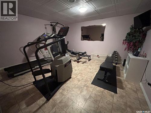 Seeman Acreage, Estevan Rm No. 5, SK - Indoor Photo Showing Gym Room