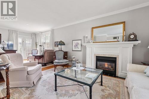 185 Chapel Street, Cobourg, ON - Indoor Photo Showing Living Room With Fireplace
