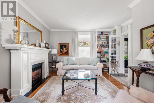 185 Chapel Street, Cobourg, ON - Indoor Photo Showing Living Room With Fireplace