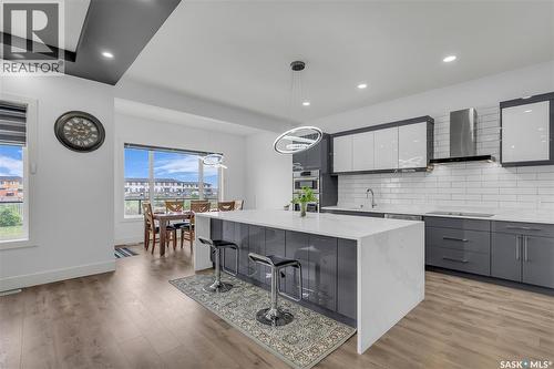144 Forsey Avenue, Saskatoon, SK - Indoor Photo Showing Kitchen With Upgraded Kitchen