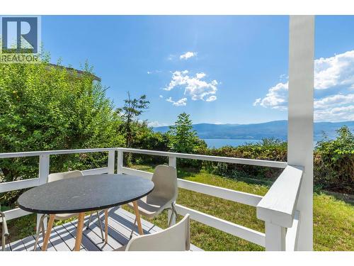 View - 1163 Menu Road, West Kelowna, BC - Outdoor With Body Of Water With Deck Patio Veranda With View