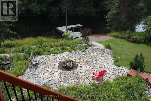 Firepit patio - 1082 Green Lake Road, Algonquin Highlands (Stanhope), ON - Outdoor