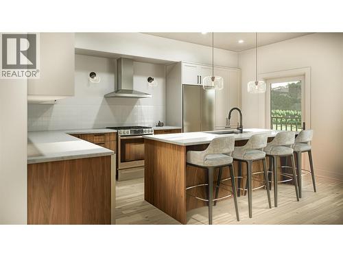 800 Riverside Way Unit# 404, Fernie, BC - Indoor Photo Showing Kitchen With Upgraded Kitchen