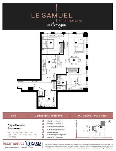 Autre - 806-1245 Rue Sherbrooke O., Montréal (Ville-Marie), QC - Other