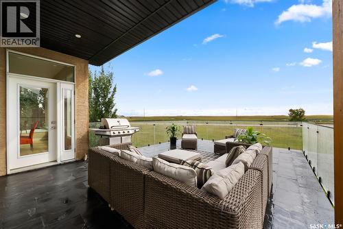 6110 Wascana Court, Regina, SK - Outdoor With Deck Patio Veranda With Exterior