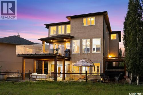 6110 Wascana Court, Regina, SK - Outdoor With Deck Patio Veranda