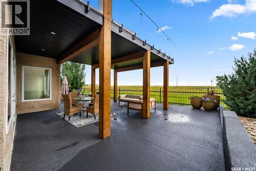 6110 Wascana Court, Regina, SK - Outdoor With Deck Patio Veranda With Exterior