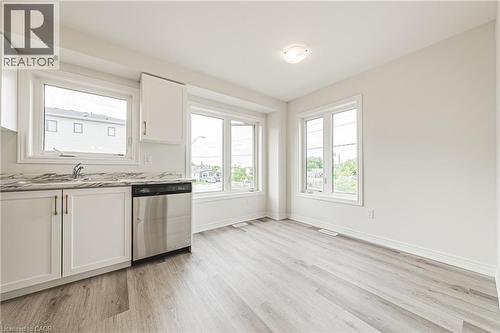 9B Bingham Road, Hamilton, ON - Indoor Photo Showing Kitchen With Double Sink