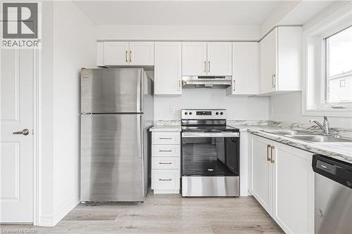 9B Bingham Road, Hamilton, ON - Indoor Photo Showing Kitchen With Double Sink